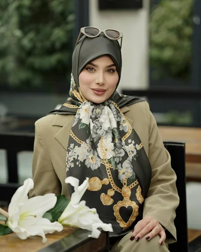 روسری مجلسی کد M-107۰