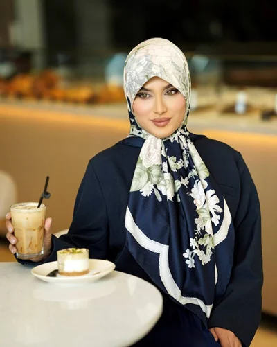 روسری مجلسی کد M-1128