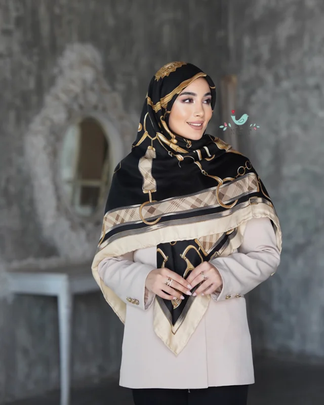 روسری نخی کد N-0367