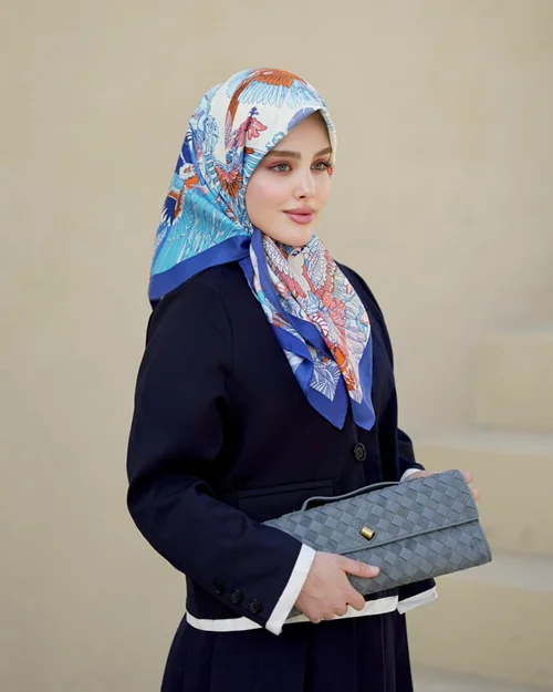 روسری مجلسی کد M-0871