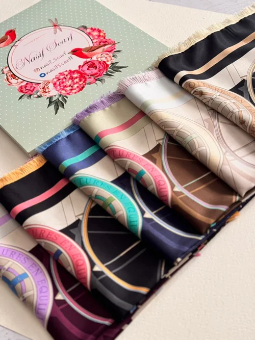 روسری مجلسی کد M-0928