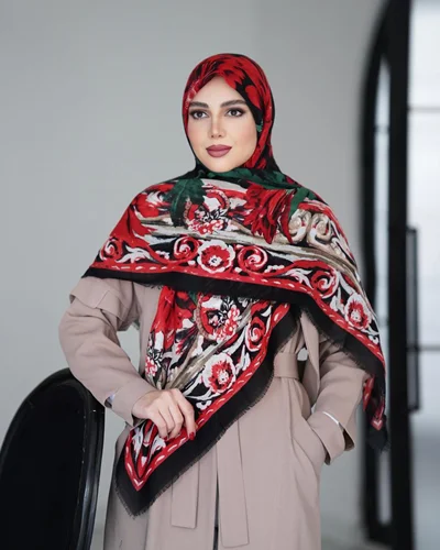 روسری نخی کد N-0913