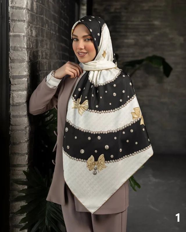 روسری مجلسی کد M-0175