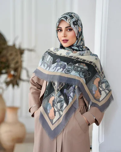 روسری نخی کد N-0897