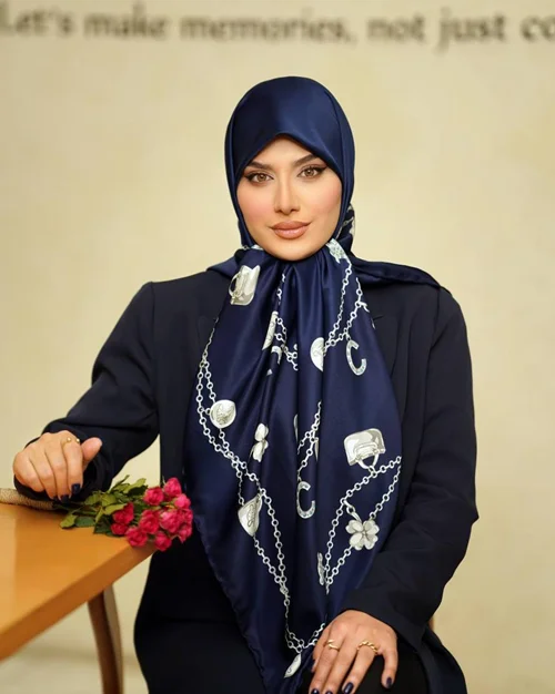 روسری مجلسی کد M-0931