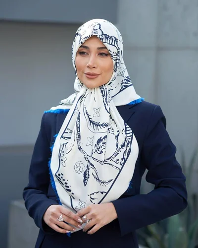 روسری مجلسی کد M-0961