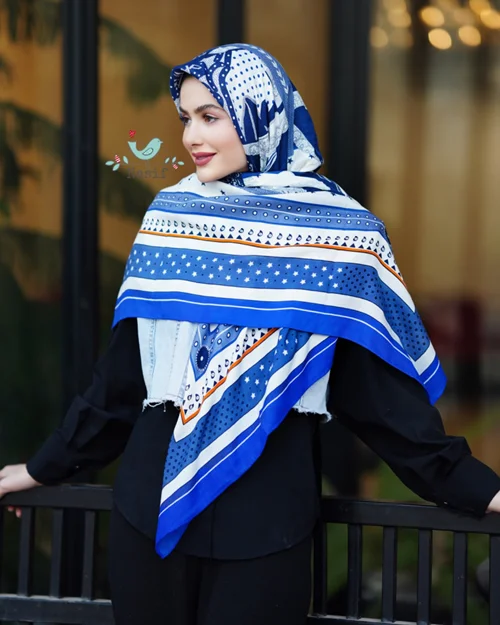 روسری نخی کد N-0607