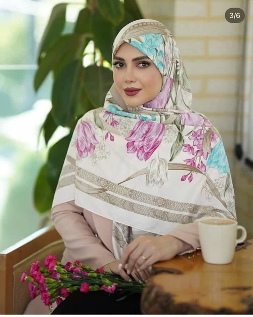 روسری مجلسی کد M-0895