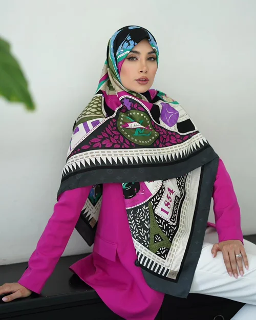 روسری مجلسی کد M-0992