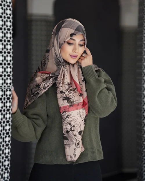 روسری نخی کد N-0567