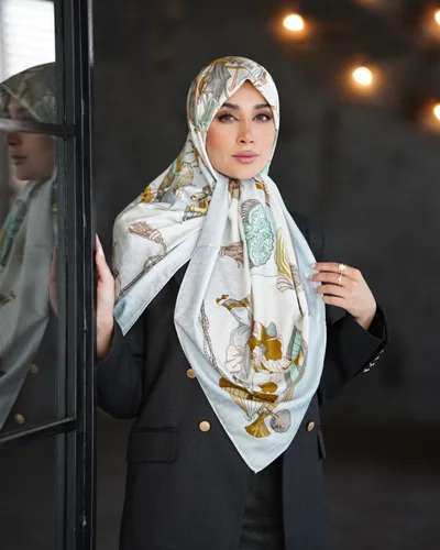 روسری مجلسی کد M-0420