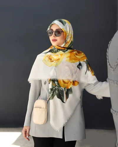 روسری نخی کد N-0938