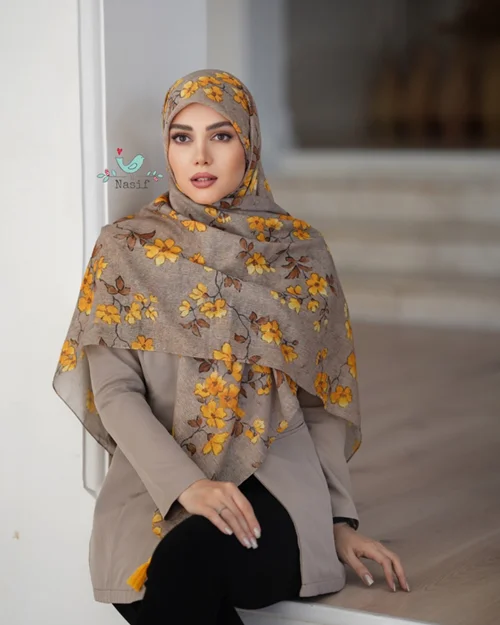 روسری نخی کد N-0485