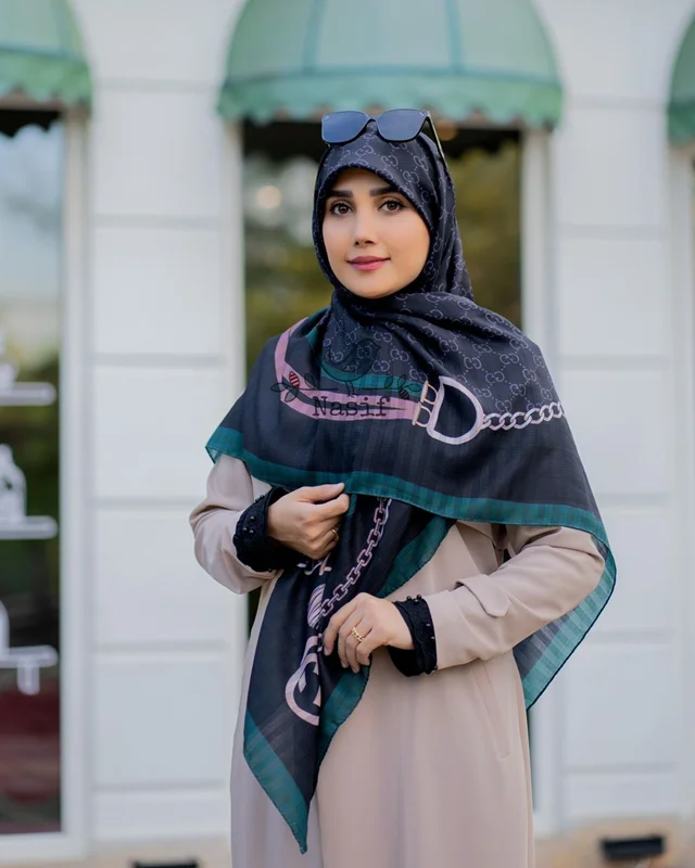 روسری نخی کد N-0042