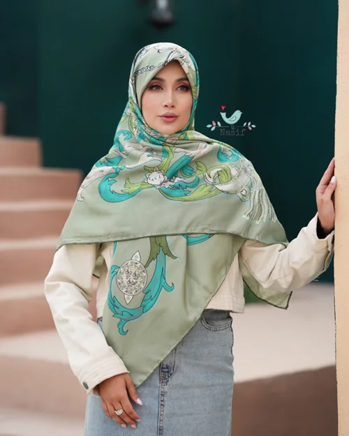 روسری نخی کد N-0569