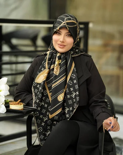 روسری مجلسی کد M-0973