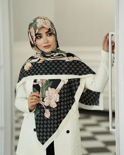 روسری مجلسی کد M-0985