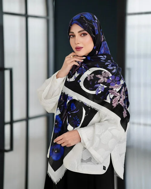 روسری نخی کد N-0906