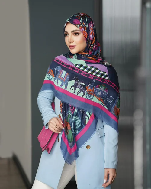 روسری نخی کد N-0898