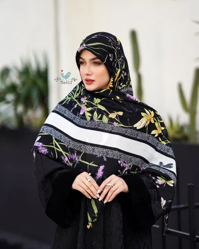 روسری نخی کد N-0851