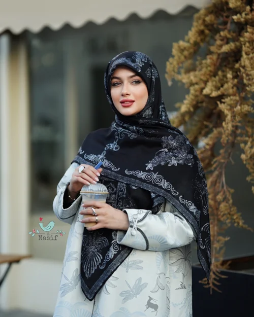 روسری نخی کد N-0857