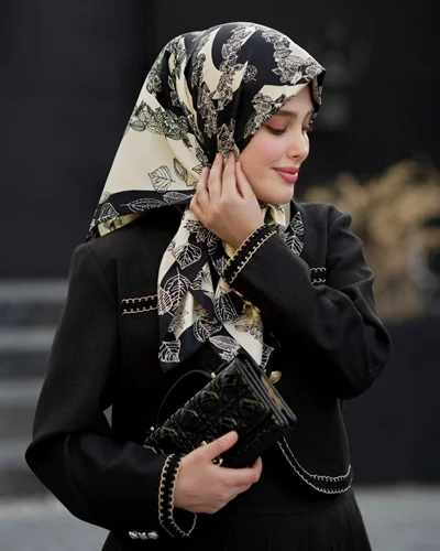 روسری مجلسی کد M-0858