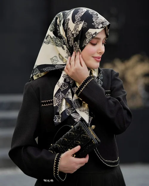 روسری مجلسی کد M-0858