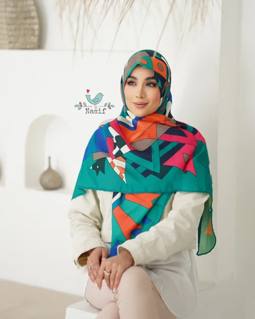 روسری نخی کد N-0415