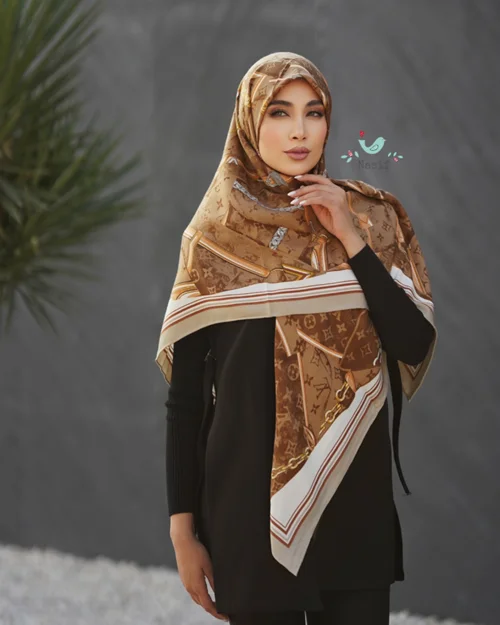 روسری نخی کد N-0504