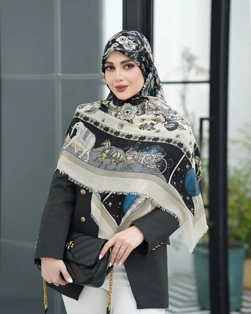 روسری نخی کد N-0899