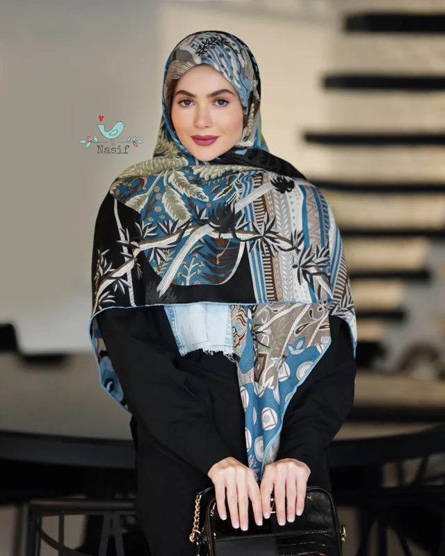 روسری نخی کد N-0618