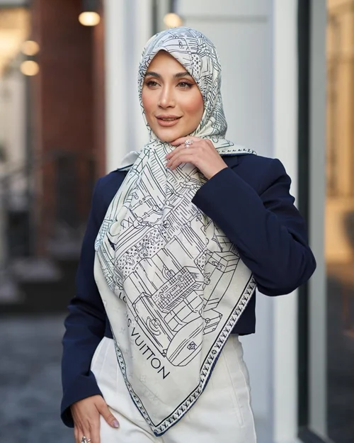 روسری مجلسی کد M-1063