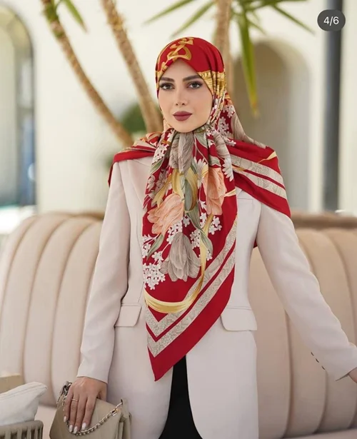 روسری مجلسی کد M-0894