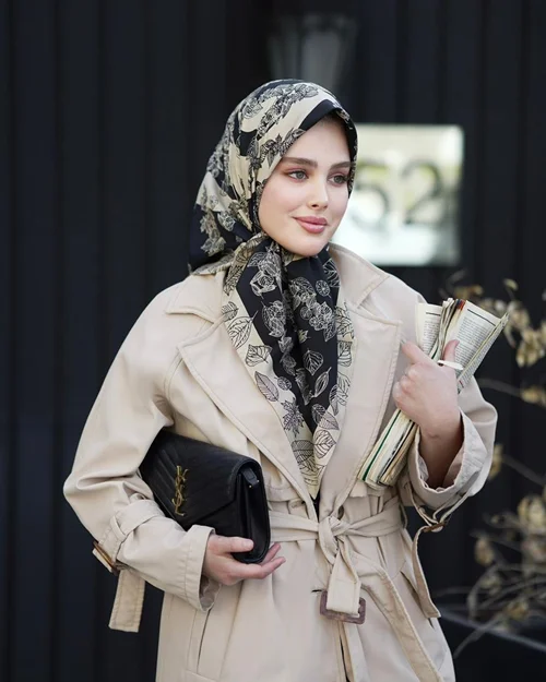 روسری مجلسی کد M-0857