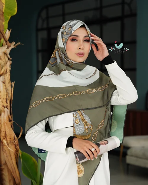 روسری نخی کد N-0577