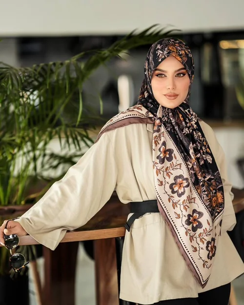 روسری مجلسی کد M-0654