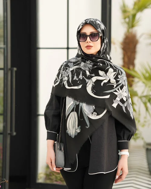 روسری نخی کد N-0959
