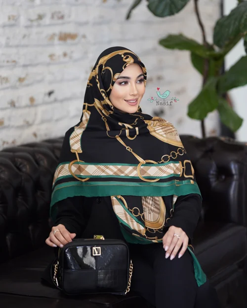 روسری نخی کد N-0365