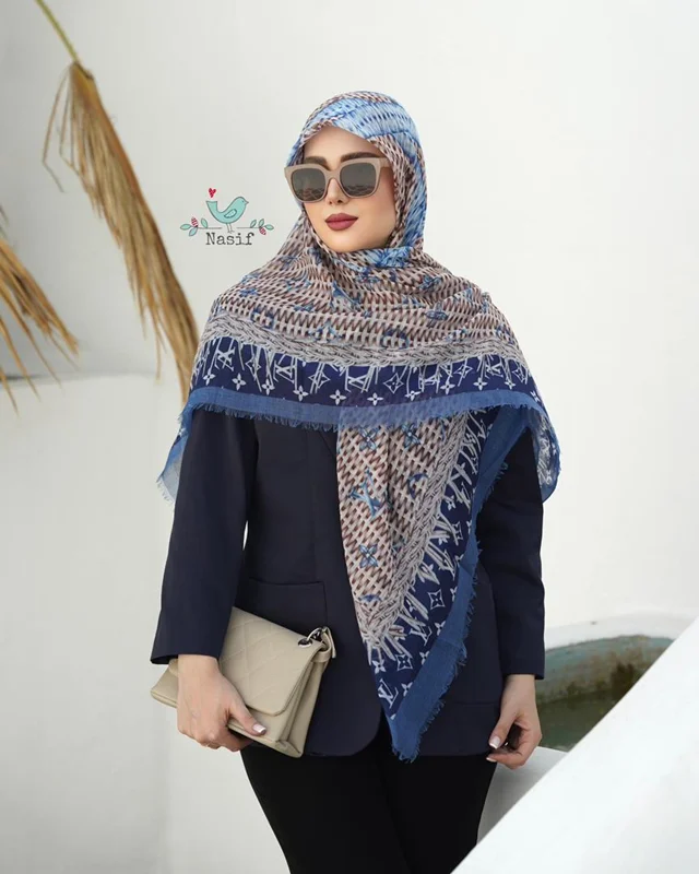 روسری نخی کد N-0976