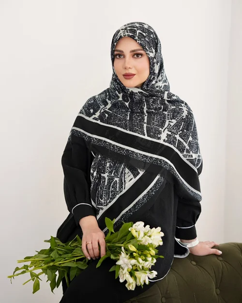 روسری نخی کد N-0961