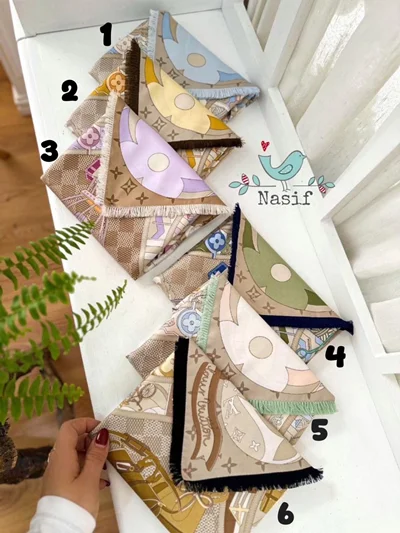 روسری مجلسی کد M-0991