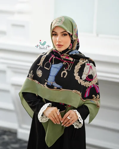 روسری نخی کد N-0838