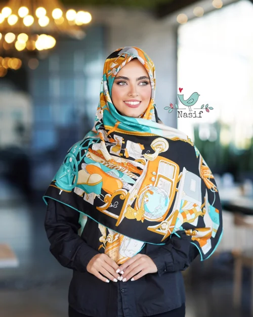 روسری نخی کد N-0386