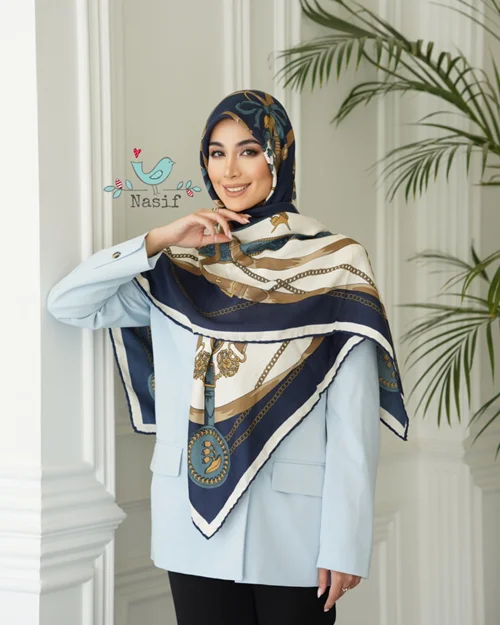 روسری نخی کد N-0358