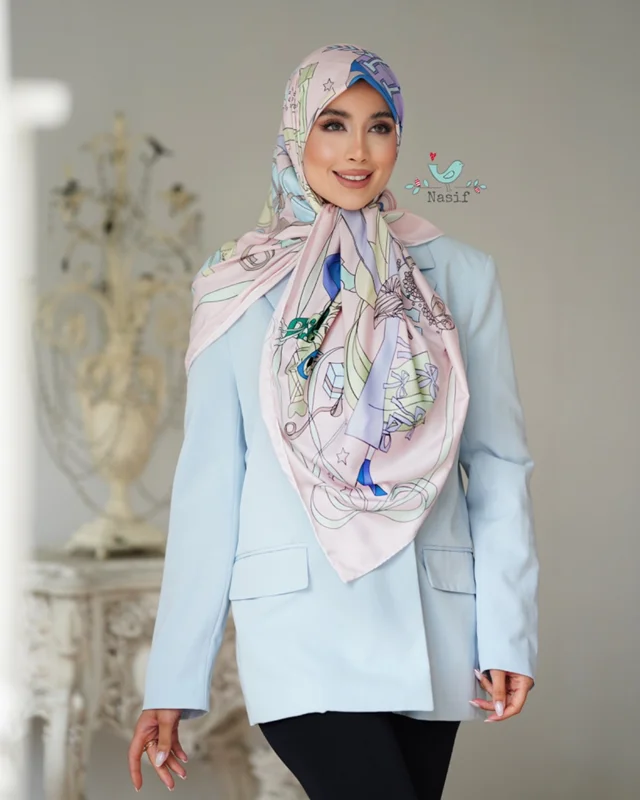 روسری نخی کد N-0693