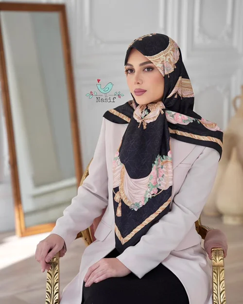 روسری مجلسی کد M-0908