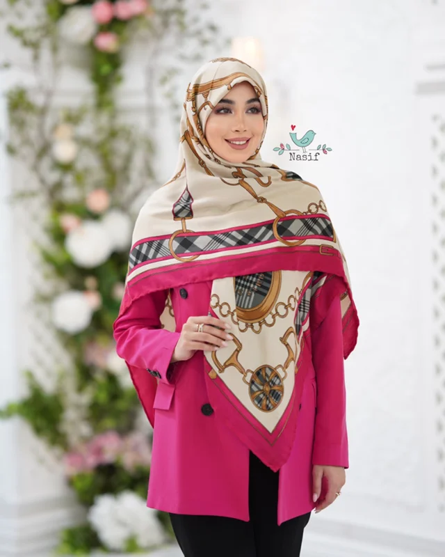 روسری نخی کد N-0363