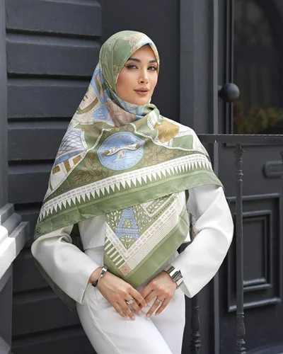 روسری مجلسی کد M-0996