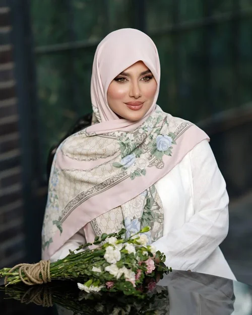 روسری نخی کد N-1077