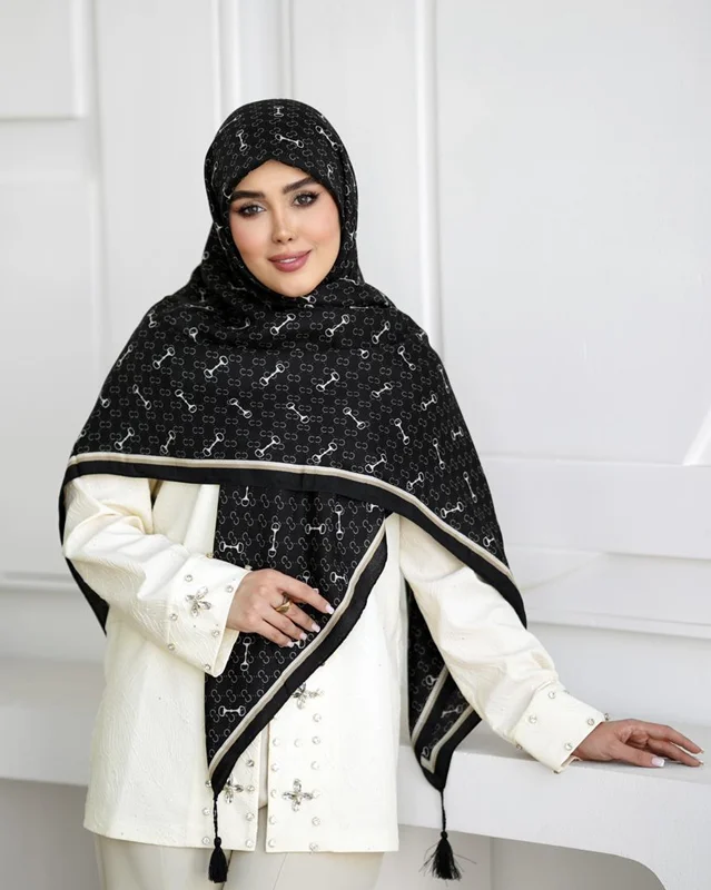 روسری نخی کد N-1013